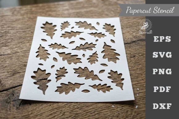 Download Leaves Pattern Stencil Paper Cutting 1 - Premium Resources