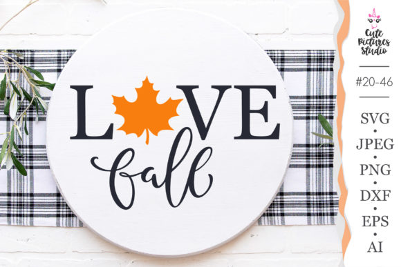 Download Love Fall Phrase SVG Cricut Cut File - Premium Bundle